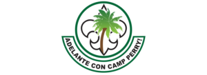 Adelante Con Camp Perry logo